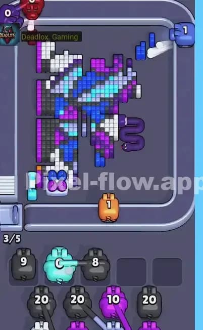 Pixel Flow Level 446 Solution 2