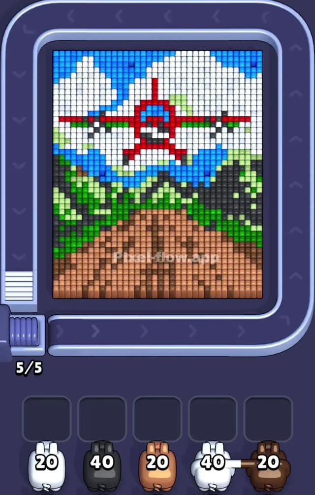Pixel Flow Level 897 Gameplay