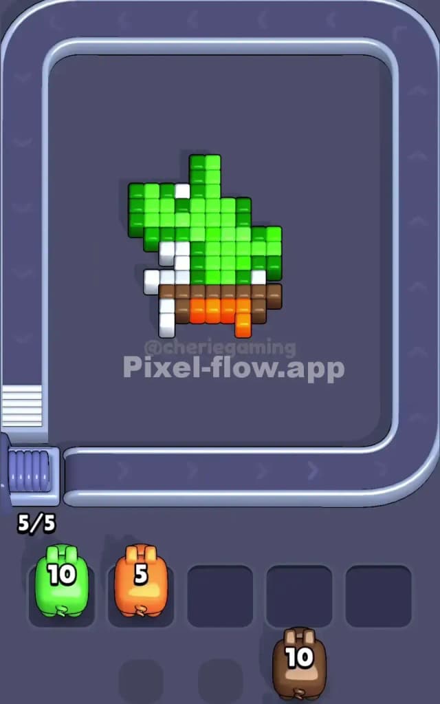 Pixel Flow Level 40 Solution 2
