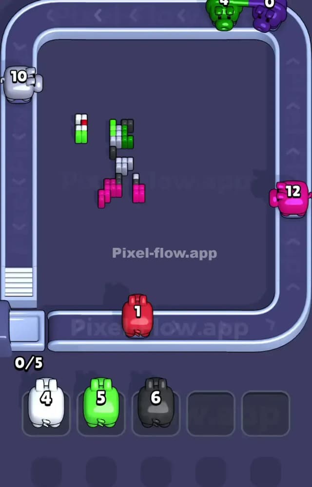Pixel Flow Level 1056 Solution 3
