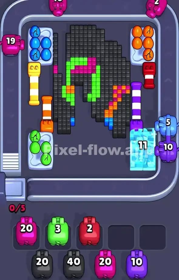 Pixel Flow Level 560 Solution 2