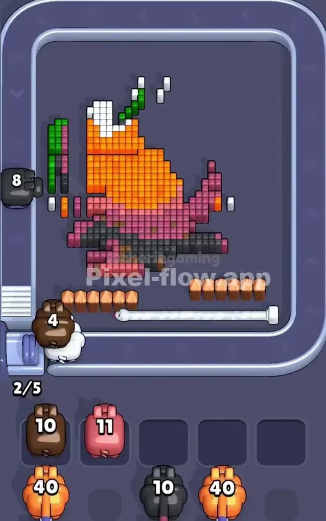 Pixel Flow Level 306 Solution 2