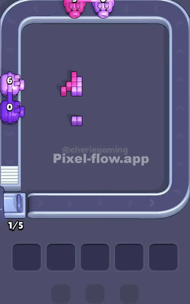 Pixel Flow Level 137 Solution 3