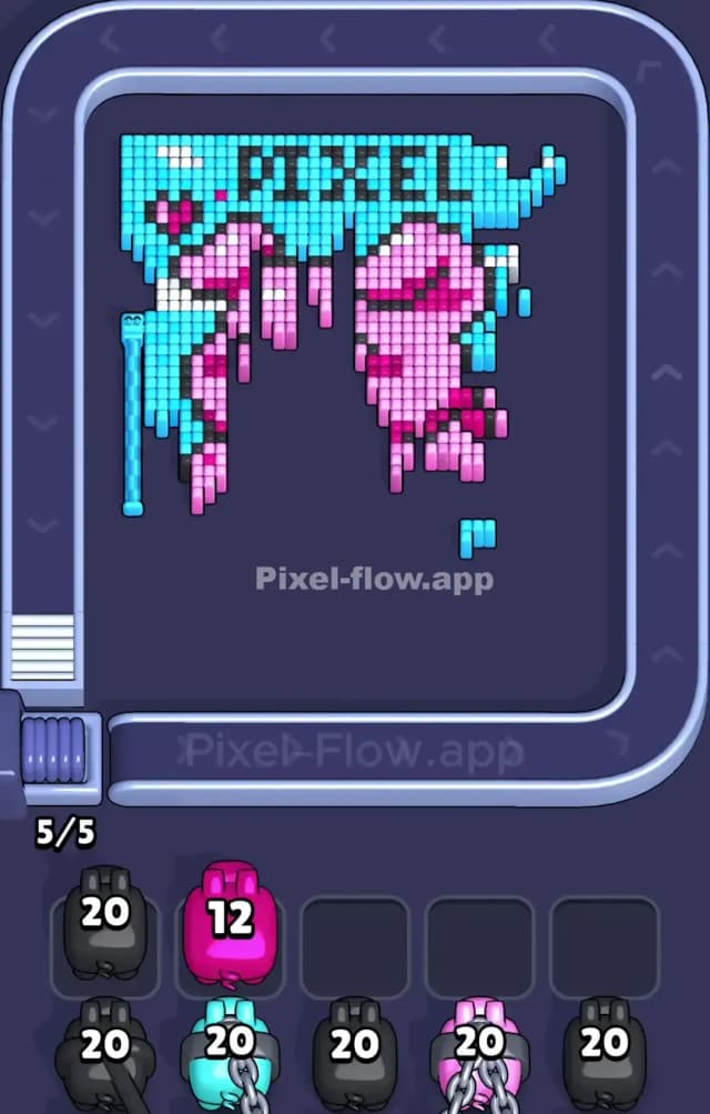 Pixel Flow Level 945 Solution 2