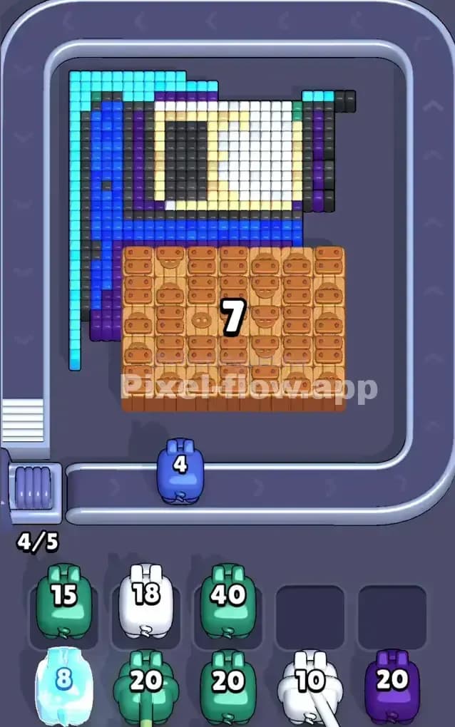 Pixel Flow Level 299 Solution 1