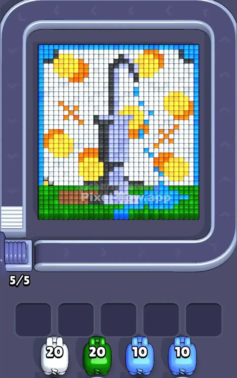 Pixel Flow Level 681 Screenshot