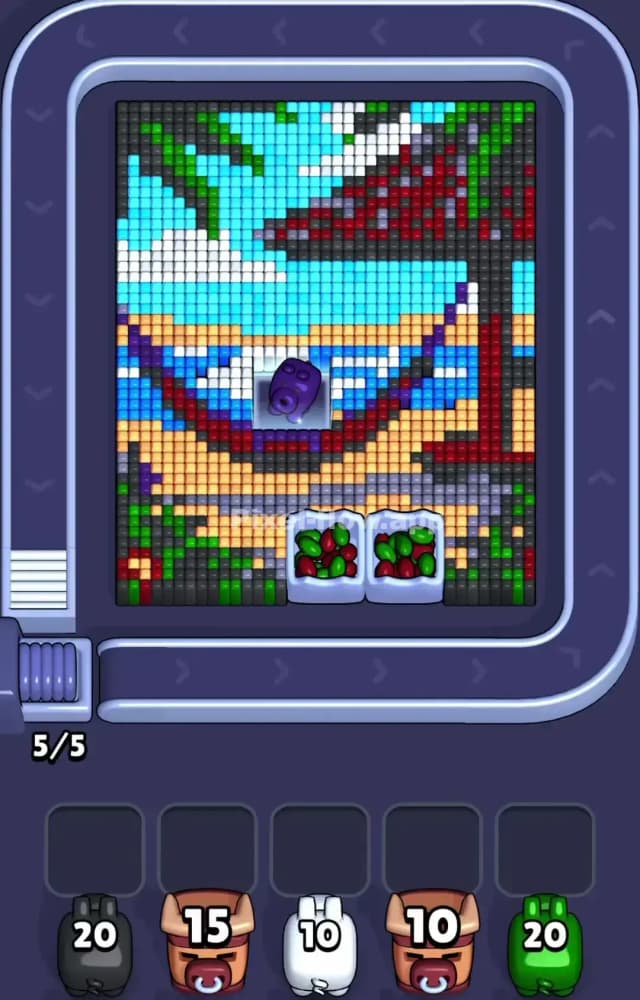Pixel Flow Level 1396 Gameplay