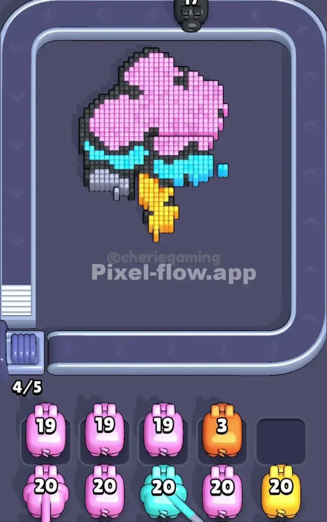 Pixel Flow Level 235 Solution 2