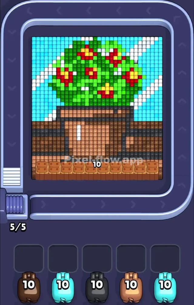 Pixel Flow Level 912 Gameplay