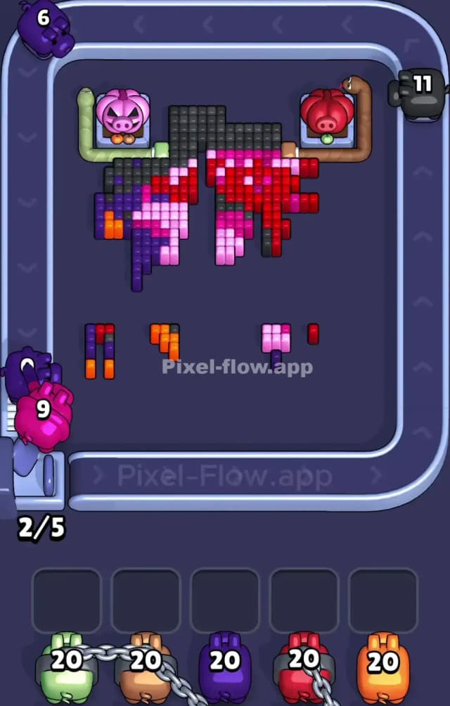 Pixel Flow Level 940 Solution 2