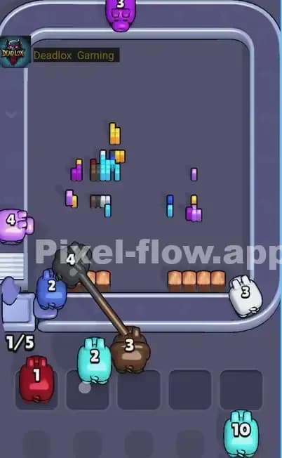 Pixel Flow Level 484 Solution 3