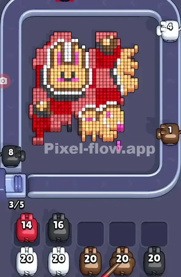 Pixel Flow Level 329 Solution 1