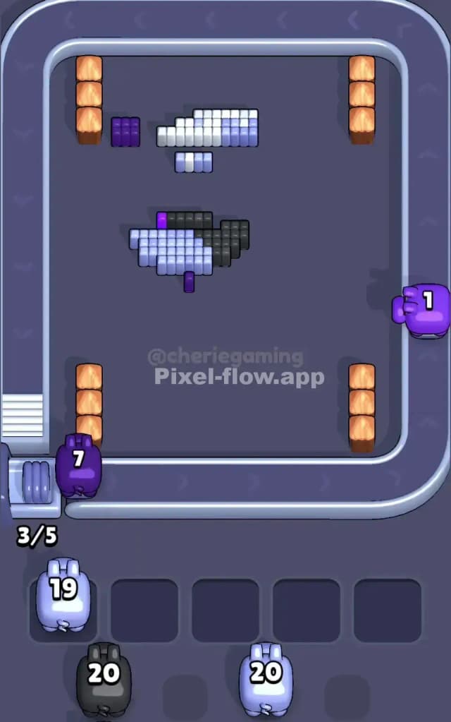 Pixel Flow Level 439 Solution 3