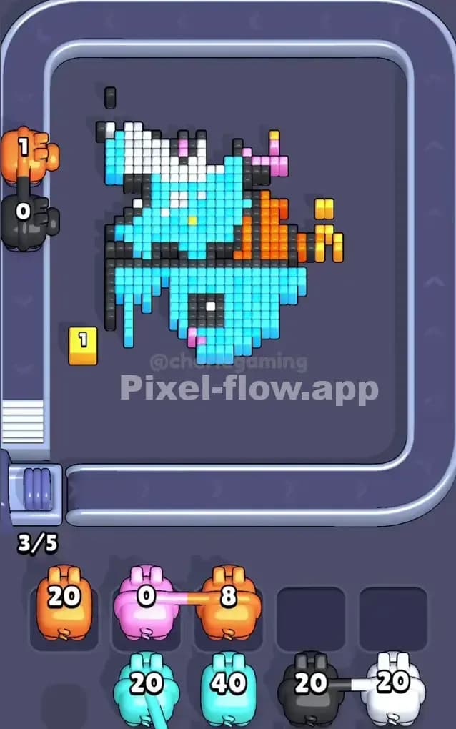Pixel Flow Level 289 Solution 2