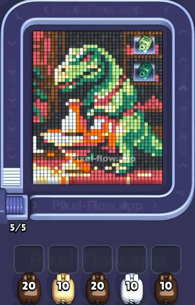 Pixel Flow Level 1320 Gameplay