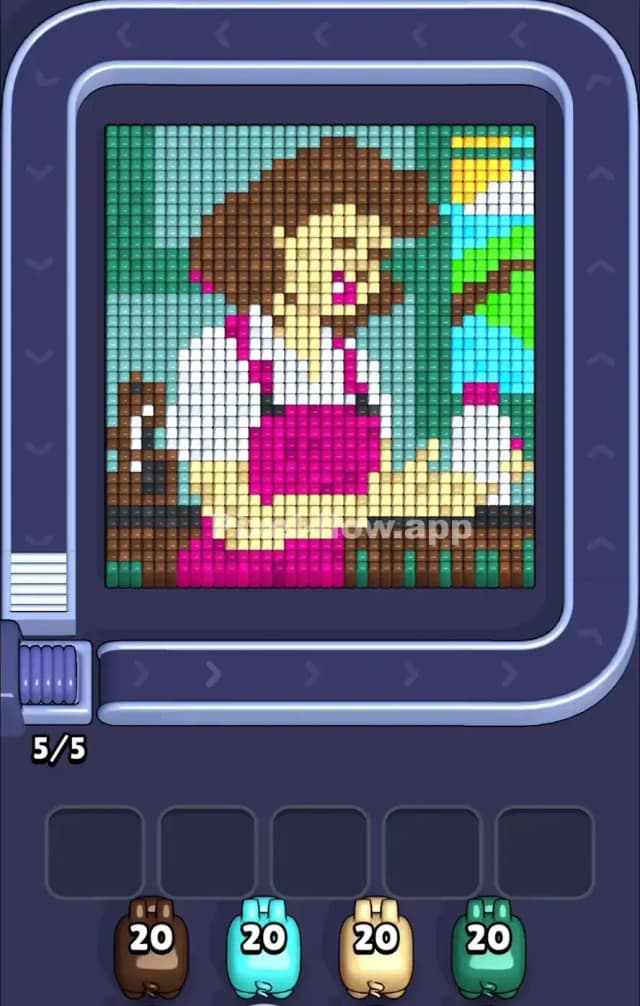 Pixel Flow Level 906 Gameplay