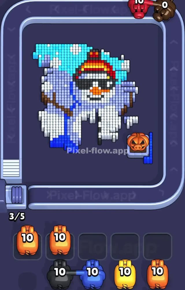 Pixel Flow Level 1215 Solution 2