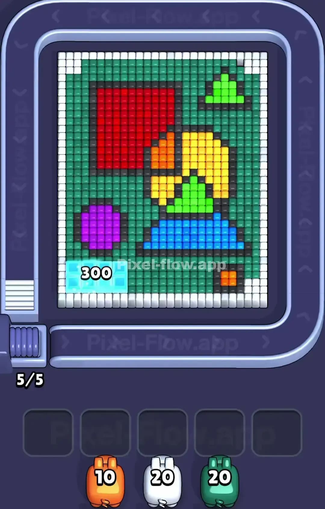 Pixel Flow Level 1468 Screenshot