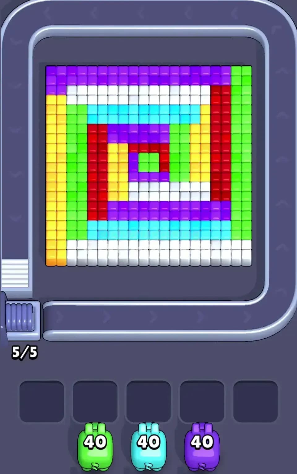 Pixel Flow Level 51 Screenshot