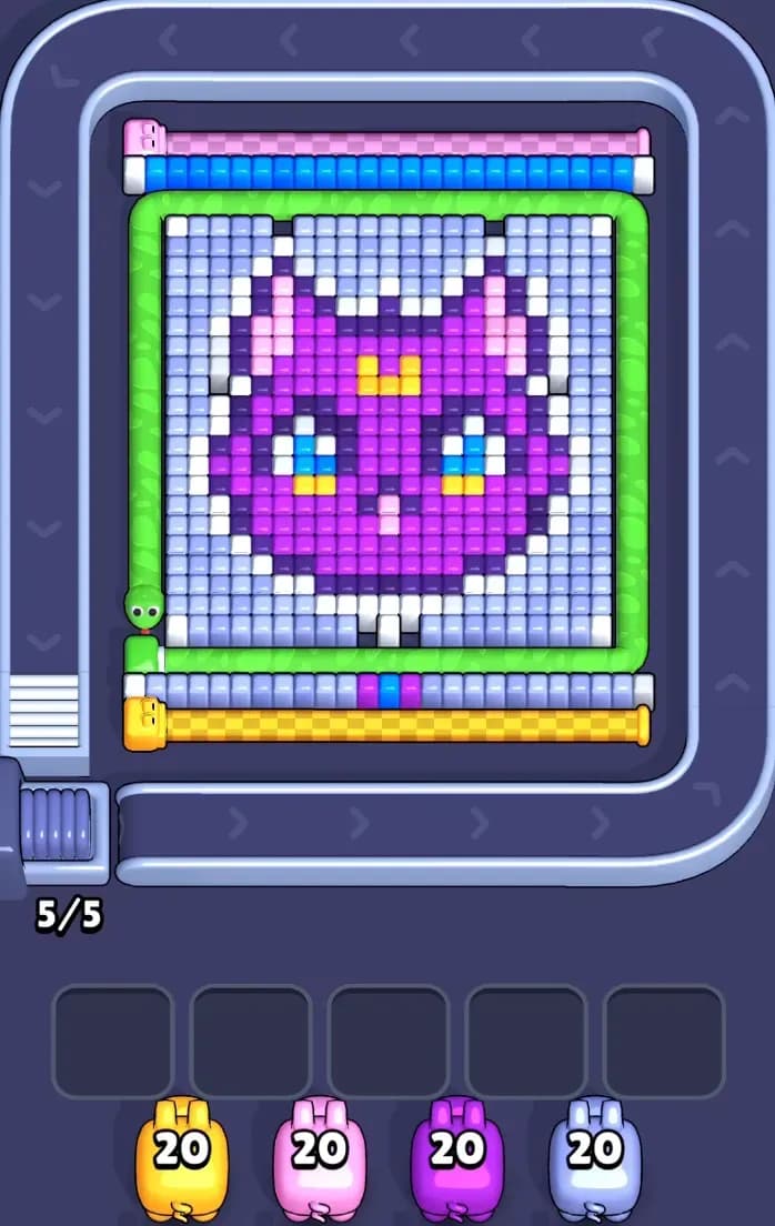 Pixel Flow Level 782 Screenshot