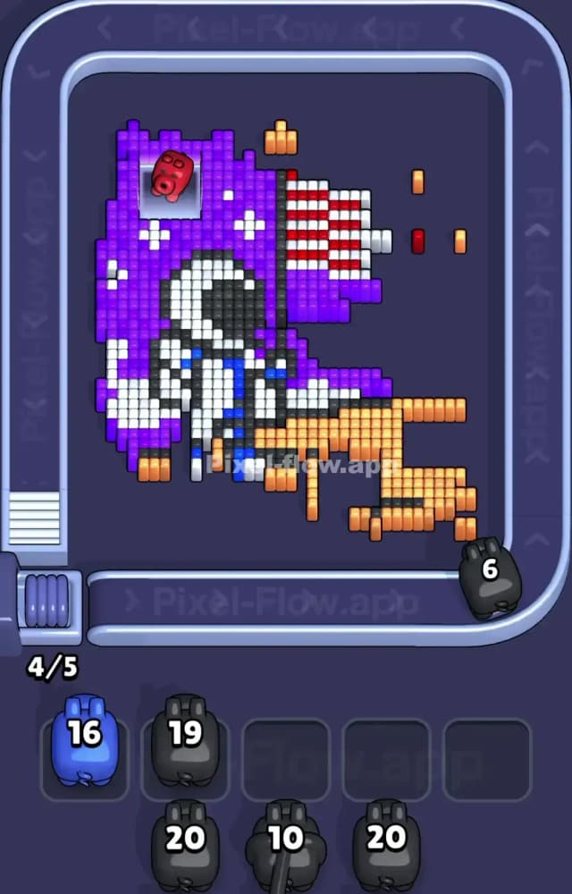 Pixel Flow Level 1254 Solution 2