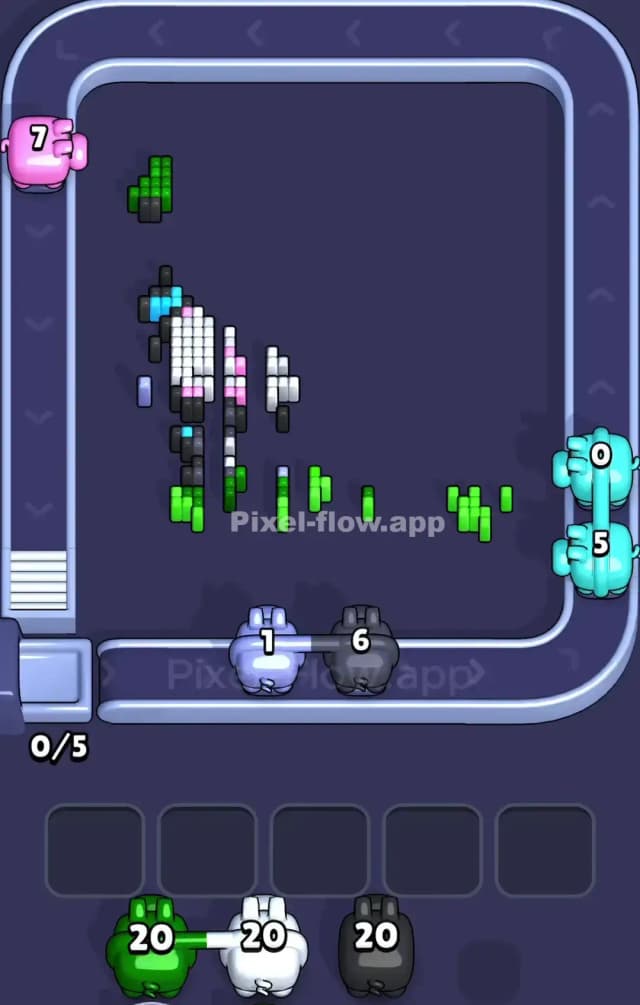 Pixel Flow Level 830 Solution 3