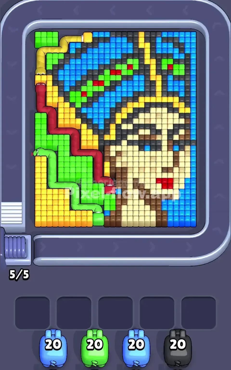 Pixel Flow Level 175 Screenshot