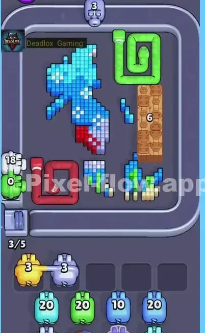 Pixel Flow Level 479 Solution 1