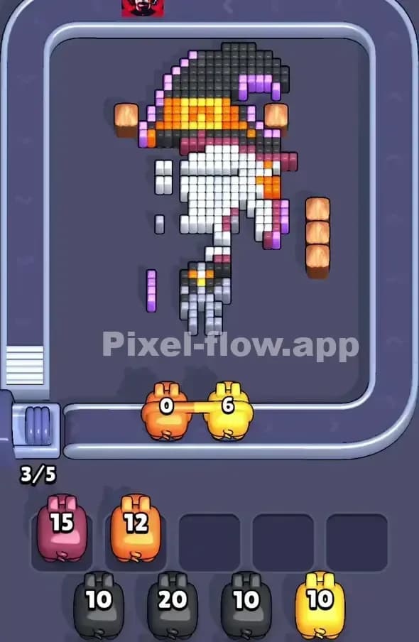 Pixel Flow Level 346 Solution 2