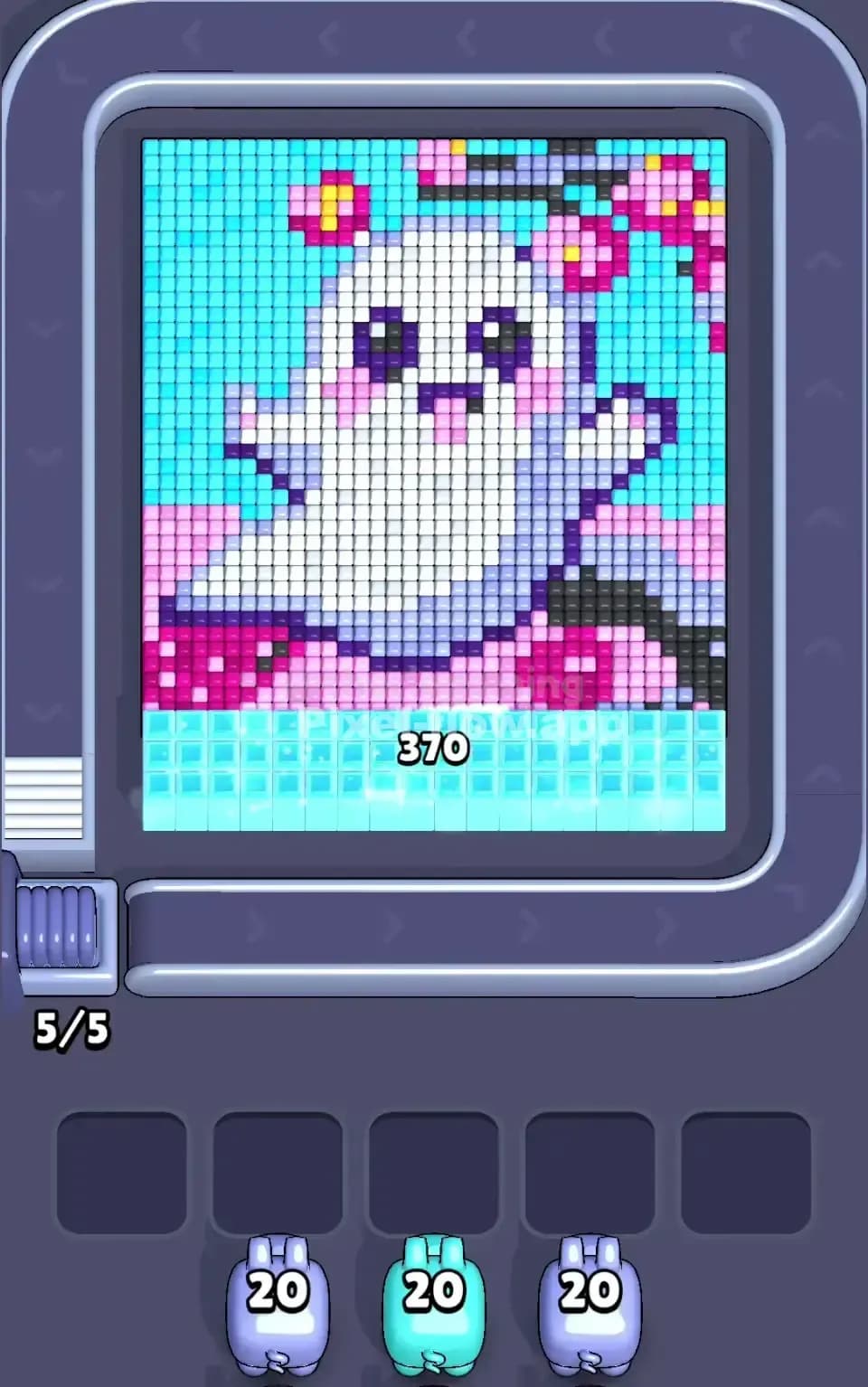 Pixel Flow Level 505 Screenshot