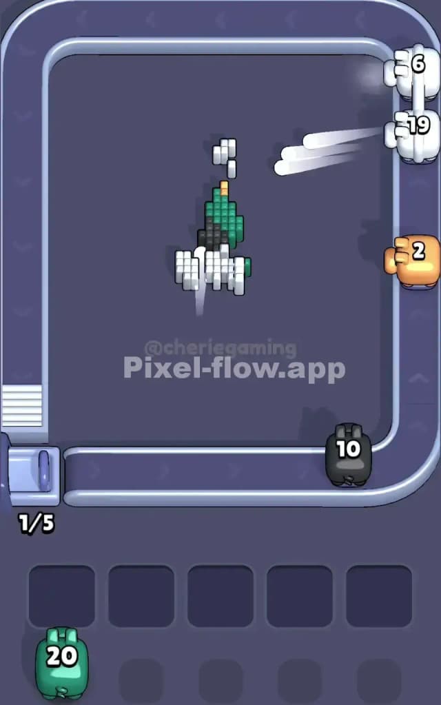 Pixel Flow Level 178 Solution 3
