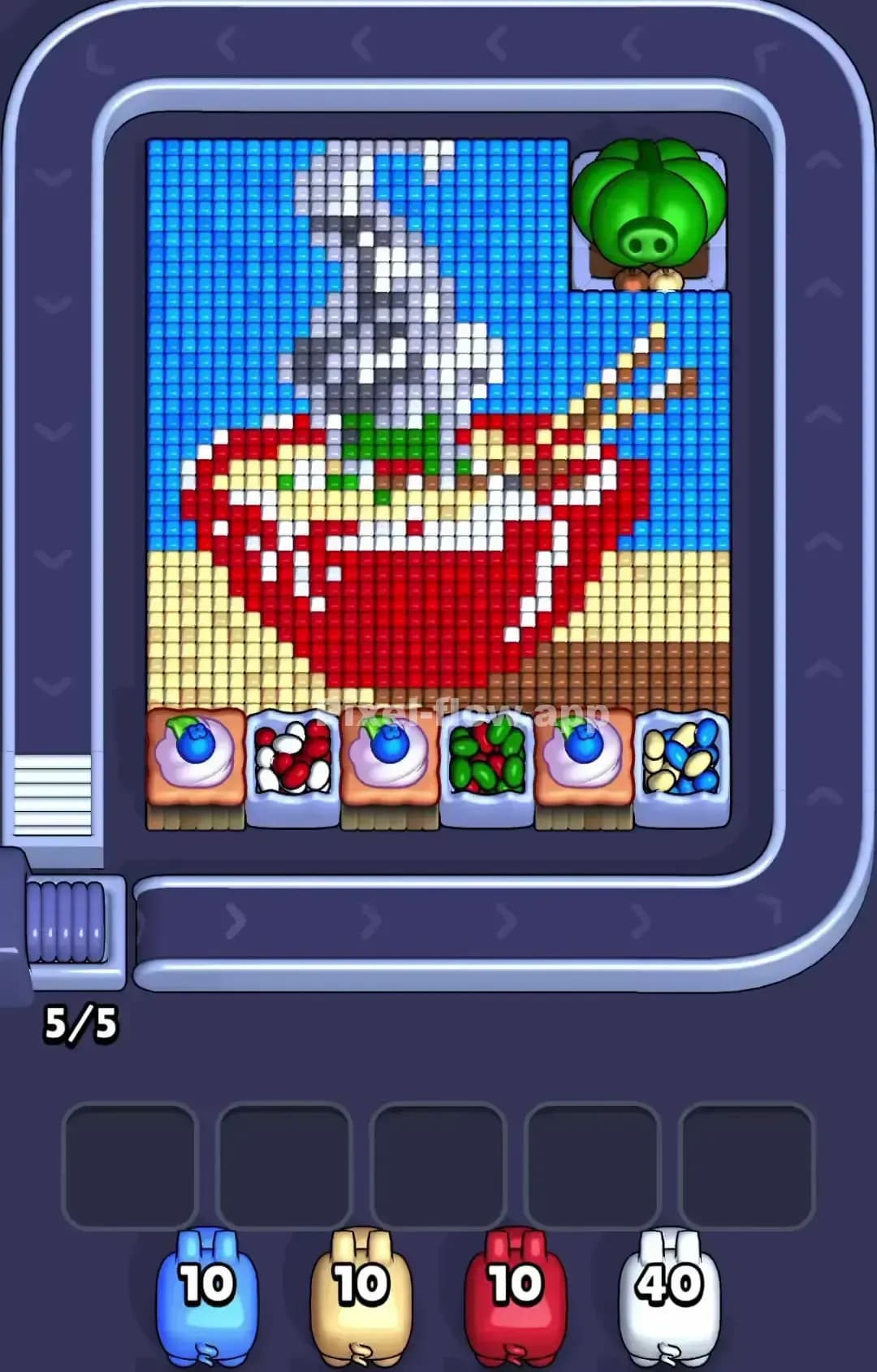 Pixel Flow Level 1247 Screenshot