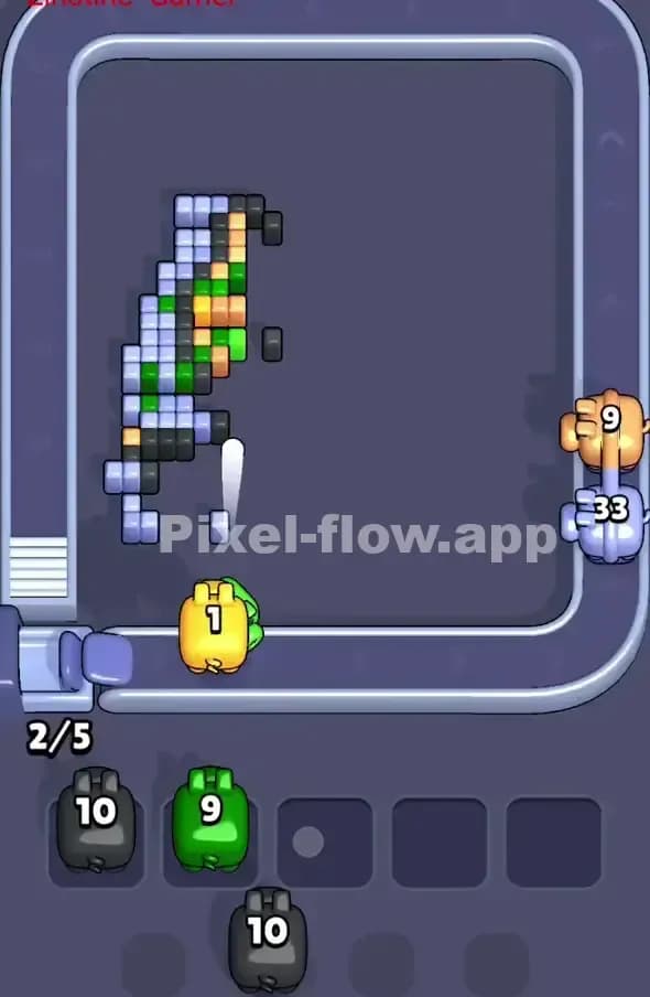 Pixel Flow Level 369 Solution 3