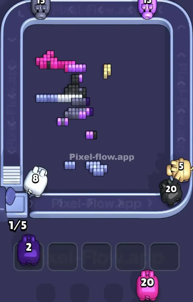 Pixel Flow Level 1482 Solution 3