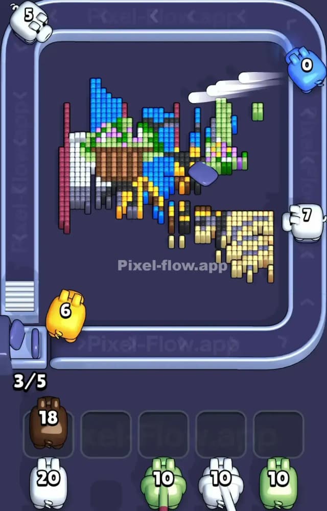 Pixel Flow Level 1397 Solution 2