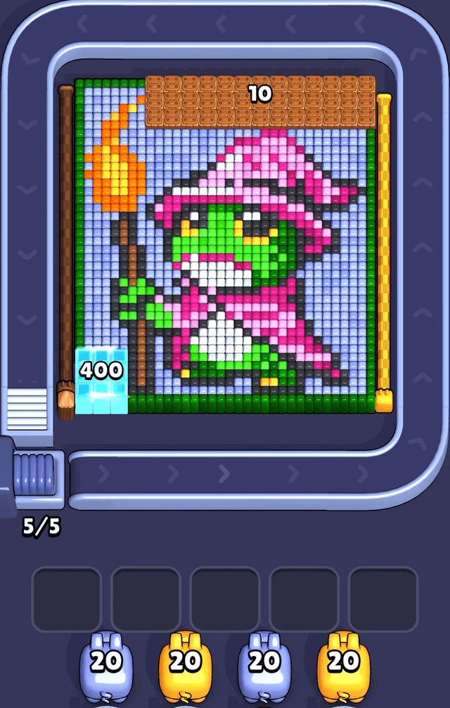 Pixel Flow Level 524 Gameplay