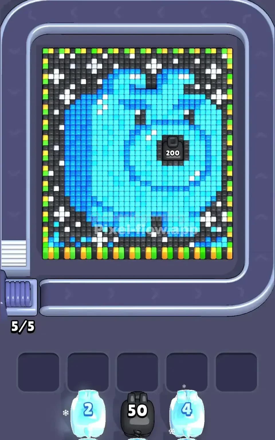 Pixel Flow Level 390 Screenshot