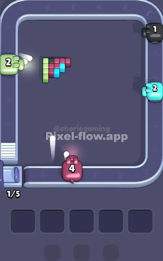 Pixel Flow Level 62 Solution 3