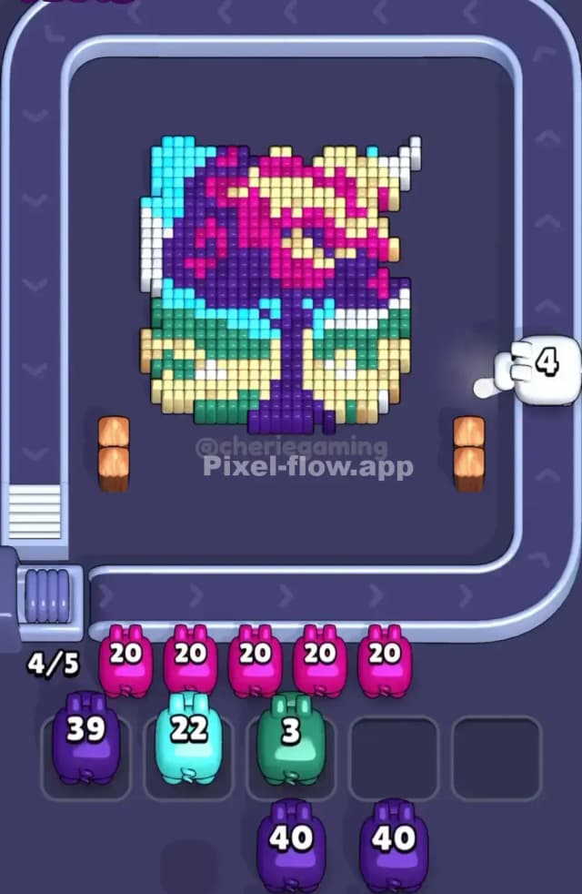 Pixel Flow Level 1751 Solution 2