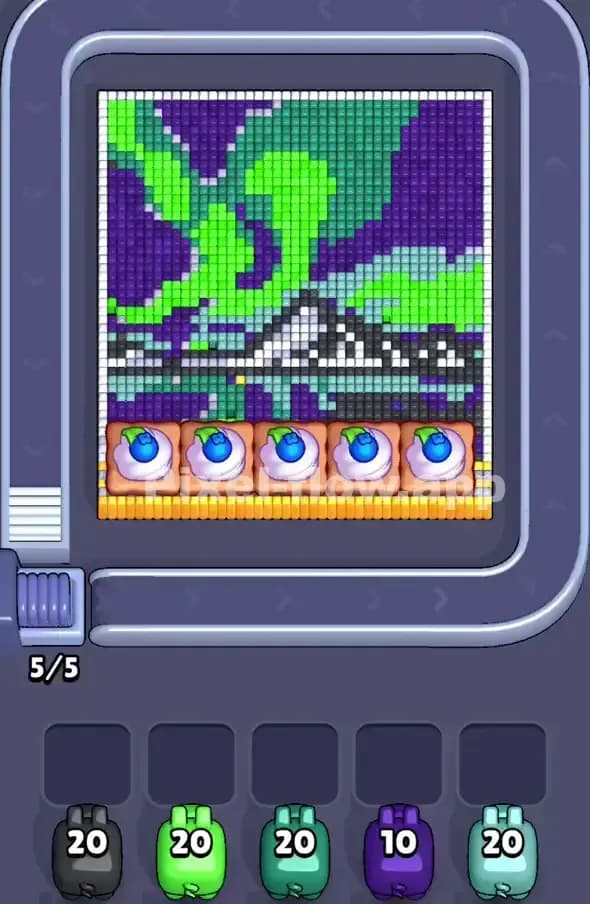 Pixel Flow Level 404 Screenshot