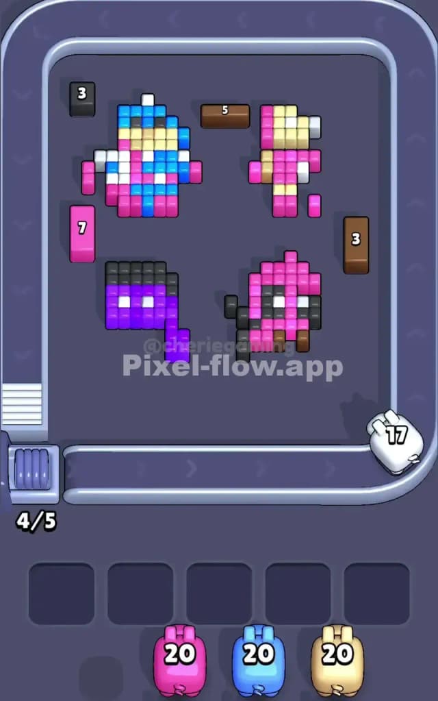 Pixel Flow Level 32 Solution 2