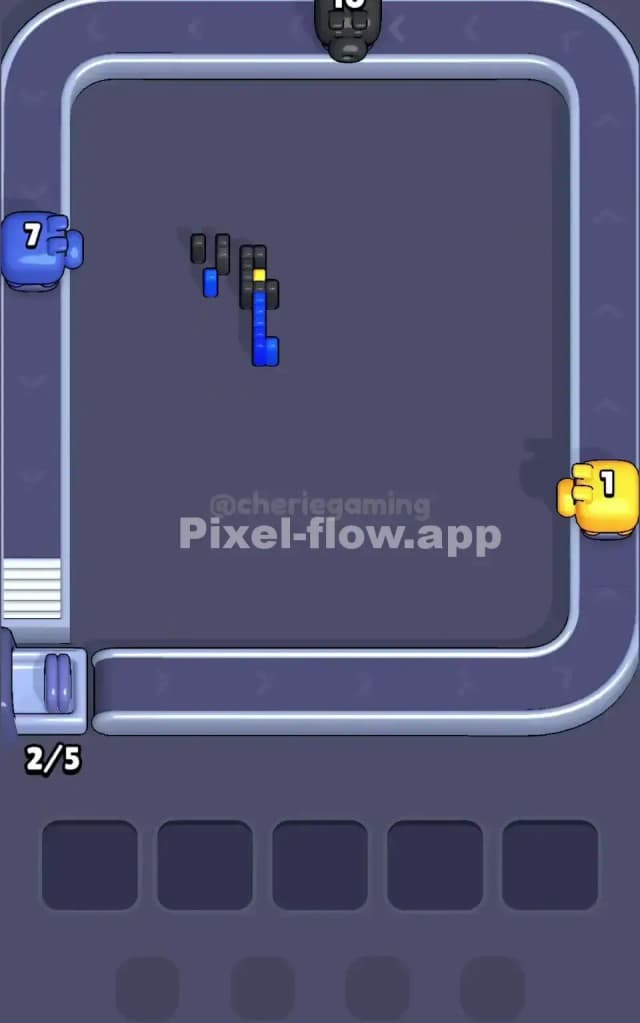Pixel Flow Level 25 Solution 3