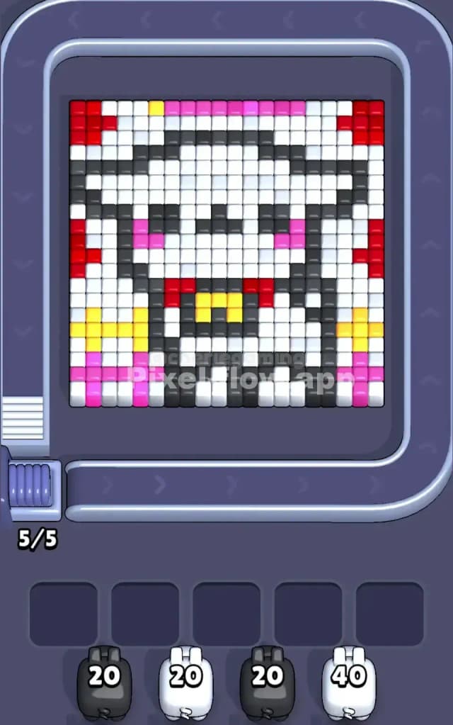 Pixel Flow Level 35 Gameplay