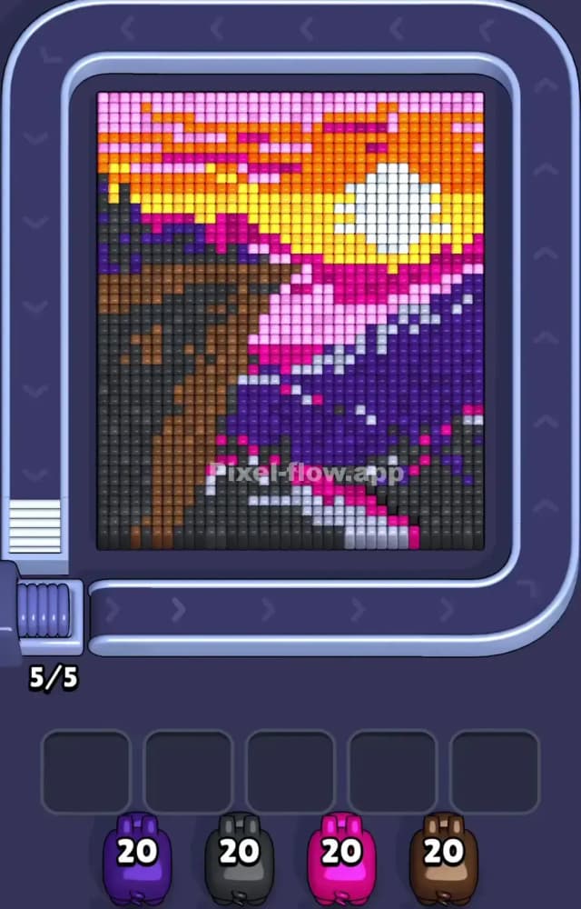 Pixel Flow Level 1032 Gameplay