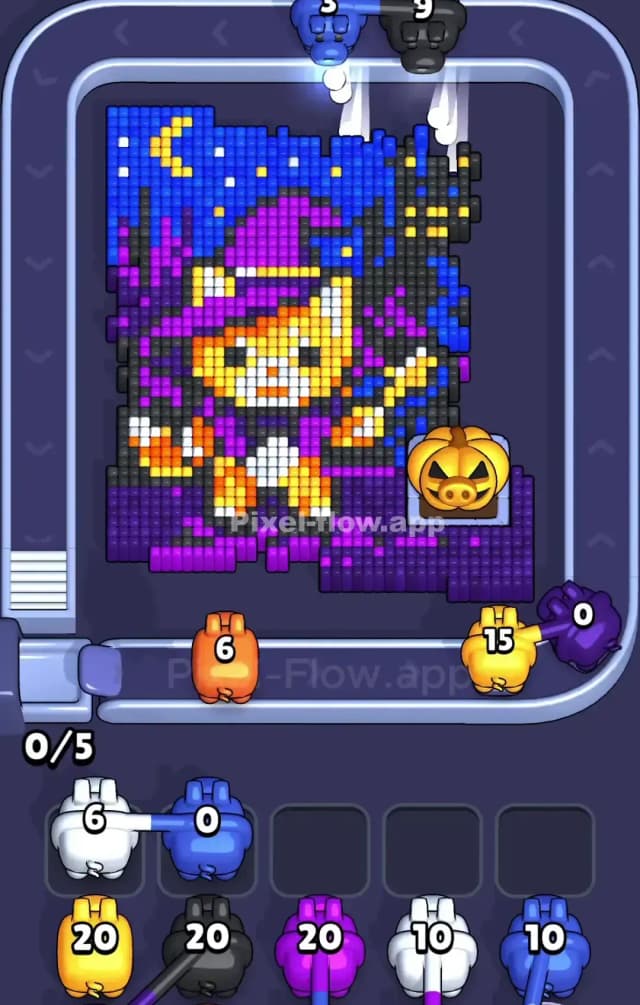 Pixel Flow Level 867 Solution 1