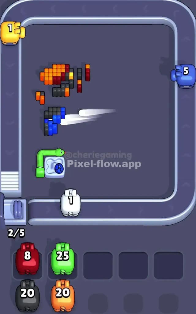 Pixel Flow Level 649 Solution 3