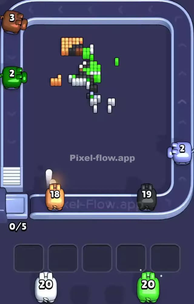 Pixel Flow Level 990 Solution 3
