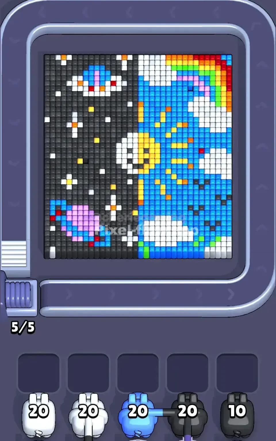 Pixel Flow Level 309 Screenshot
