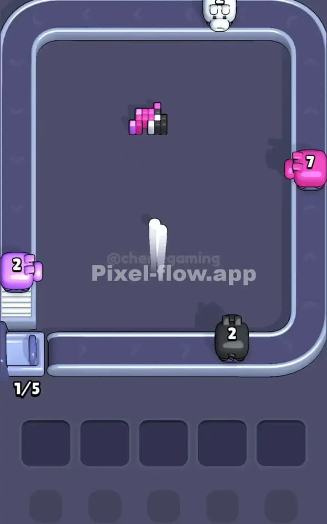 Pixel Flow Level 89 Solution 3