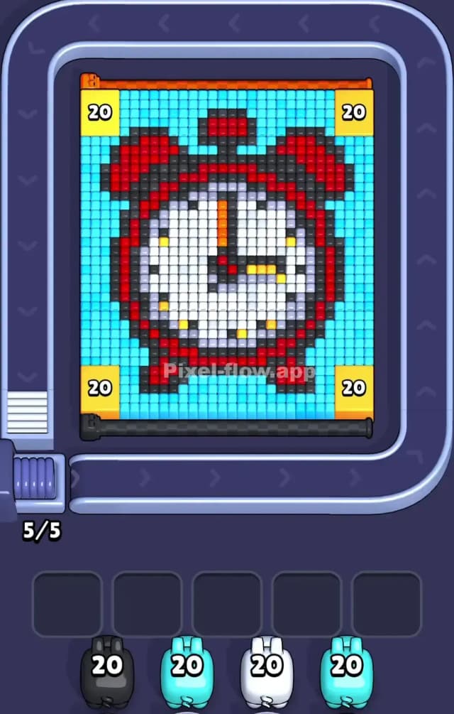 Pixel Flow Level 813 Gameplay
